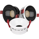 QIUBOSS Recessed LED Downlights 220V for Kitchen LED Ceiling Spot Lights 7W 15W 24W Honeycomb Room Light Lamps for Bedroom Foyer