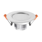 QIUBOSS Ultra-thin LED Downlights Recessed for Living Room 220V LED Ceiling Lamp 3W 5W 7W Drive-free Lighting Lights for Bedroom