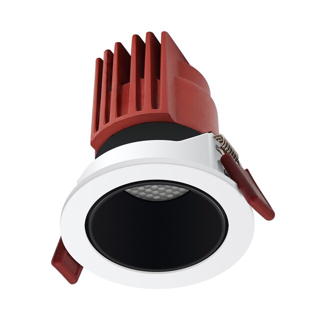 Recessed Ceiling Led Downlight Dimmable Honeycomb Anti glare Led Spotlight Indoor Living Room Bedroom Kitchen Led Light Feature