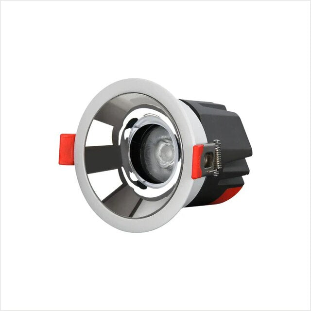 Recessed LED Downlight 5W-24W Lamp COB Dimmable Spotlight CRI92 LED Ceiling Lights 110V-240V with LED Driver For Indoor lighting