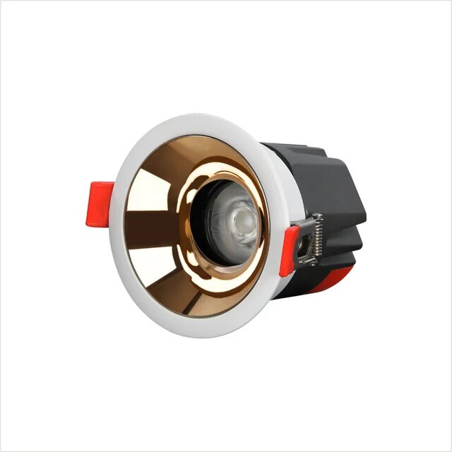 Recessed LED Downlight 5W-24W Lamp COB Dimmable Spotlight CRI92 LED Ceiling Lights 110V-240V with LED Driver For Indoor lighting