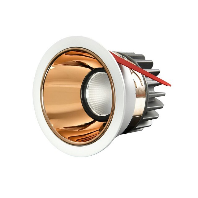 Recessed LED Downlight 7W 12W 15W 20W Anti Glare Light Ceiling Lamp COB Spotlight Round Recessed Light Indoor Bedroom Lighting