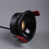 Recessed Led Downlight No glare Honeycomb Ceiling Lamp Spot Led Indoor Lighting 7W 12W 18W For Bedroom Living Room Dining Room