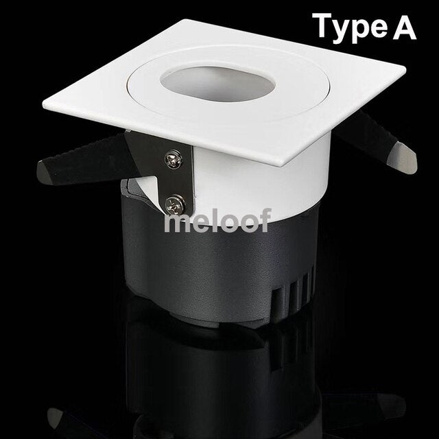 Recessed Square Dimmable LED Downlights 12W18W35W COB LED Ceiling Lamp AC85-265V Warm/Cold White LED Spot Lights Indoor Lighting