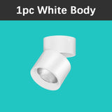 Rotating Spot Led Downlights Spot Light 220V Surface Mounted Ceiling Spots 7/10/15W Spots Led to the Ceiling Down Light Indoor