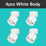 Rotating Spot Led Downlights Spot Light 220V Surface Mounted Ceiling Spots 7/10/15W Spots Led to the Ceiling Down Light Indoor