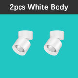 Rotating Spot Led Downlights Spot Light 220V Surface Mounted Ceiling Spots 7/10/15W Spots Led to the Ceiling Down Light Indoor