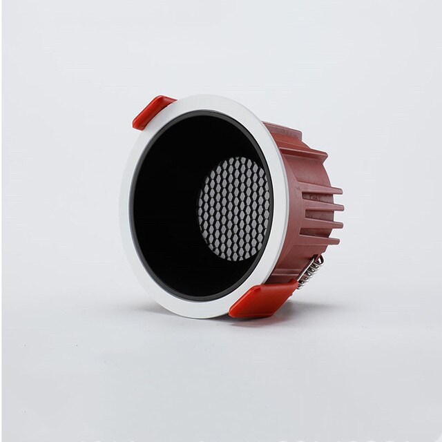 Round Frameless  COB dimmable Recessed Downlight 5W 7W 9W 12W 15W 20W  LED Ceiling Spot Light for Bedroom Living room Kitchen