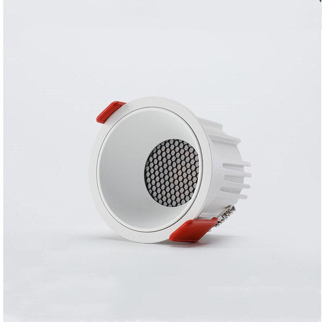 Round Frameless  COB dimmable Recessed Downlight 5W 7W 9W 12W 15W 20W  LED Ceiling Spot Light for Bedroom Living room Kitchen