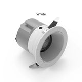 Round Spot Ceiling Lights 7W 12W 20W 35W Anti-glare LED COB Downlights Dimmable AC90-260V for Bedroom Living Room Lighting
