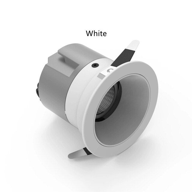 Round Spot Ceiling Lights 7W 12W 20W 35W Anti-glare LED COB Downlights Dimmable AC90-260V for Bedroom Living Room Lighting