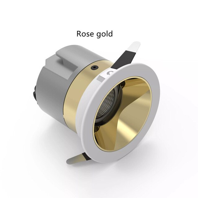 Round Spot Ceiling Lights 7W 12W 20W 35W Anti-glare LED COB Downlights Dimmable AC90-260V for Bedroom Living Room Lighting