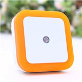 Mini LED Night Light EU/US Plug in Dusk to Dawn Sensor Wall Nights Lamp Square for Bedroom Hallway Stairs Corridor 85V-265V