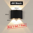 LED Wall Lamps IP65 Waterproof Outdoor/Indoor Stair Lighting A85-265V Up Down Light For Garden Living Room Wall Home Room Decors