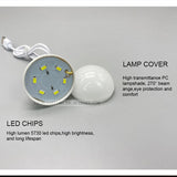 USB LED Bulb Portable LED Lamp Book Lights Outdoor Camping Light Indoor Reading Light Bulb Energy Saving Emergency Lamp