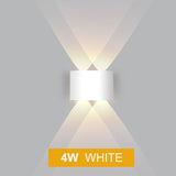 IP65 LED Wall Lamp Outdoor Waterproof Garden Lighting  Aluminum AC86-265 Indoor Bedroom Living Room Stairs Wall Light