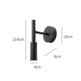 Minimalist LED Wall Lamp Reading Light For Bedroom Hotel Night Book Lamp Adjustable Rotaion Wall Light 5W Led  Spotlight