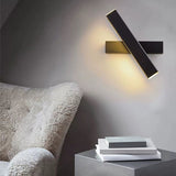 Nordic simple Wooden LED Wall Lamp Modern Adjustable Lighting bar restaurant Living room Porch Wall Lamps Corridor decor