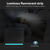 AXUS RF 433Mhz Switch Wireless Wall Switch 86 Wall Panel Transmitter Safety Switch AC 110V 220V Relay Interruptor for Light Lamp