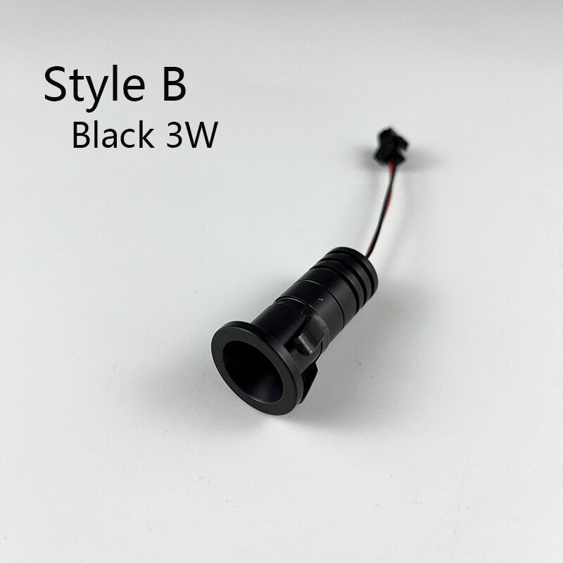 Small Spot Light 1W 3W Mini LED Spotlight AC85-265V 18mm Cutout Recessed Downlight Ceiling Lamp Showcase Display Lighting DC12V