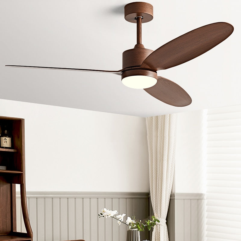 52Inch Fan lamp Modern Simple DC Ceiling Fan Lamp Restaurant Living Room Household use 110V 220V Remote Control Electric fan