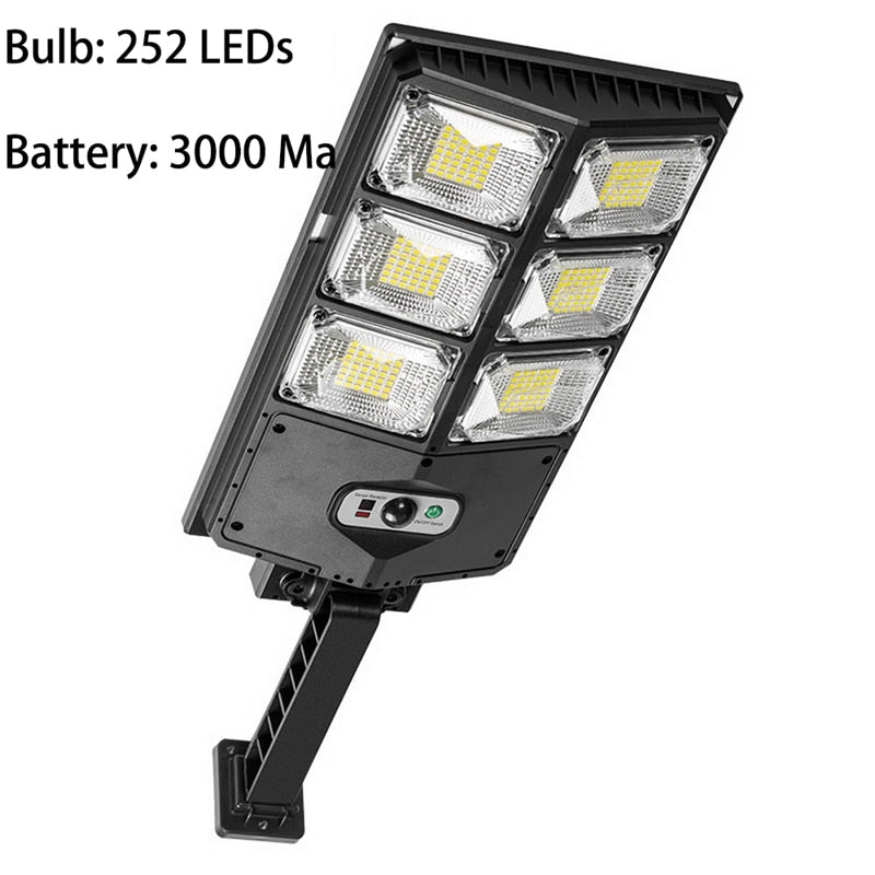 Outdoor Solar Lights Waterproof LED Lamp Lights Wall Street Lamp With Motion Sensor 10000 Lumens Sunlight for Garden Yard