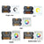 86 Touch Panel Remote Control Single Color/CCT/RGB/RGBW/RGBWC(RGB+CCT) LED Strip Controller 2.4G RF Switch Dimmer DC 5V 12V 24V