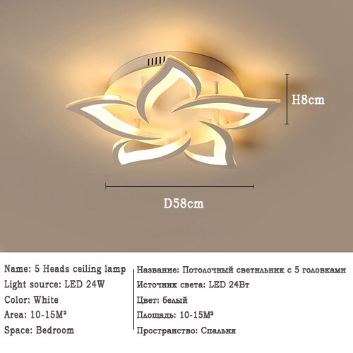 Modern Led Ceiling Light Nordic Home Art Decoration Ceiling Lamp Led Surface Mounted For Bedroom Living Room Lighting Fixtures