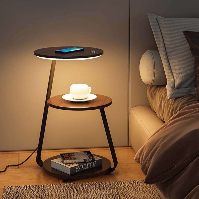 Individuality LED Floor Lamp Sofa Side Bedside Floor Light Novelty Atmosphere Decoration Warm Light