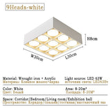 Modern Small LED Ceiling Light Aisle Ceiling Lamp Indoor Lighting Fixtures Bedroom Living Room Hallway Balcony Aisle Office Lamp