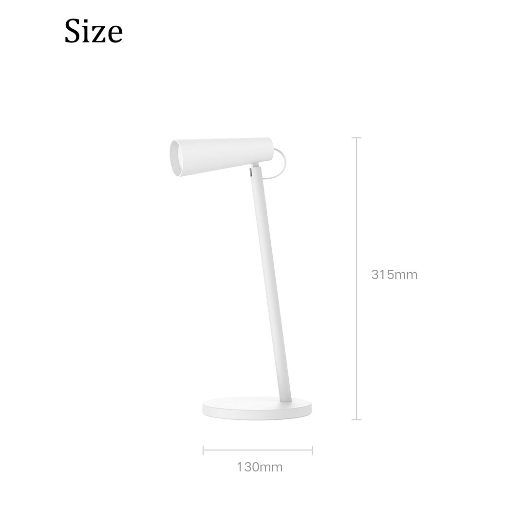 Xiaomi Mijia Smart Rechargeable Desk Lamp Bluetooth MESH LED 5W 100lm 3Grade Modes Dimming Smart Remote Control With Mi Home App