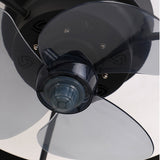 Nordic simple creative ceiling fan lamp invisible bedroom dining room ceiling fan with light for home Ventilador De Techo