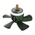Multifunction Ceiling Fan Night Light Display Screen Wireless Remote Control 14H Timing 8000mAh 4gears Quiet Ceiling Fan