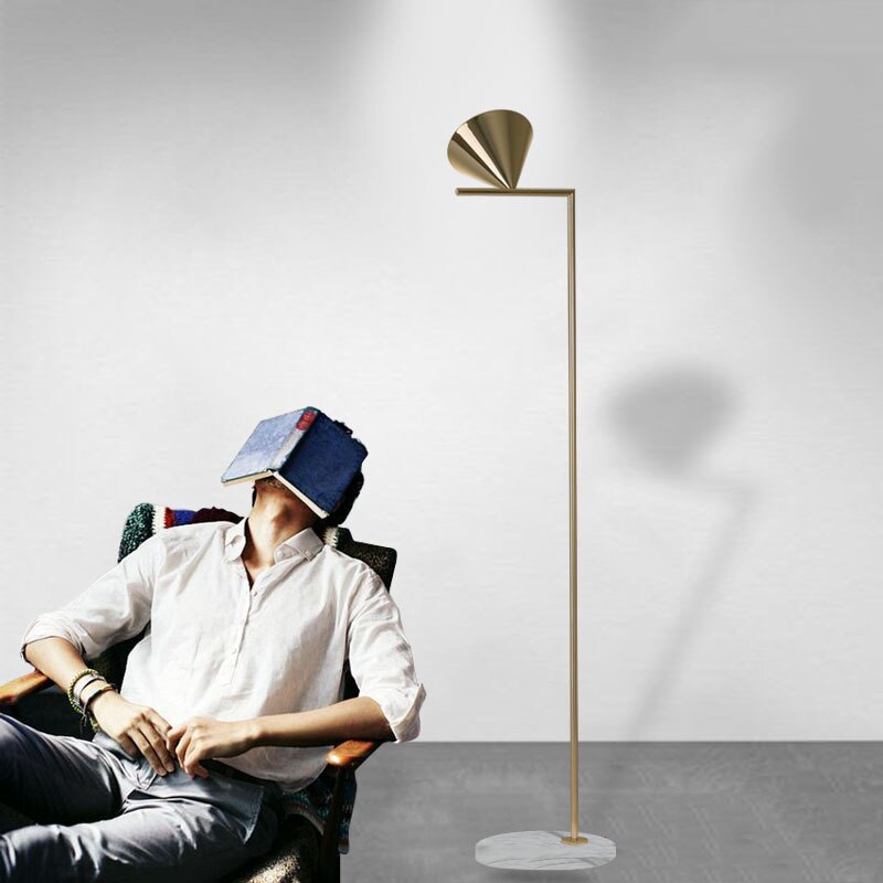 Design Vertical Floor Lamps Mid Century Lamp Standing Lamp Corner Floor Lamp Tall Lamps for Bedroom Living Room Decoration