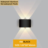 Up and Down LED Wall Lamp Waterproof IP65 Aluminum Interior Wall Light For Bedroom Living Room Corridor Indoor Outdoor Lighting
