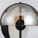 Designer LED Theia Floor Lamp for Bedroom Living Room Glass Hemisphere Industrial Corner Lamp High-end Decor Desks Lighting