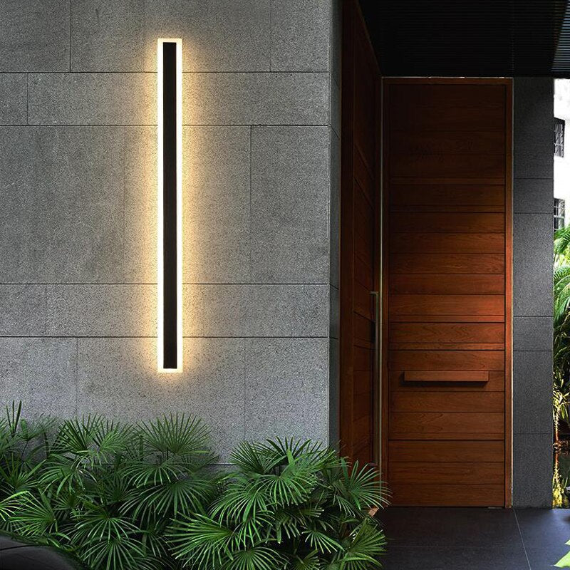 Modern LED Wall Lamp IP65 Waterproof Outdoor Wall Lamp Acrylic Lampshade Exquisite For Home Decor Gallery Decoration