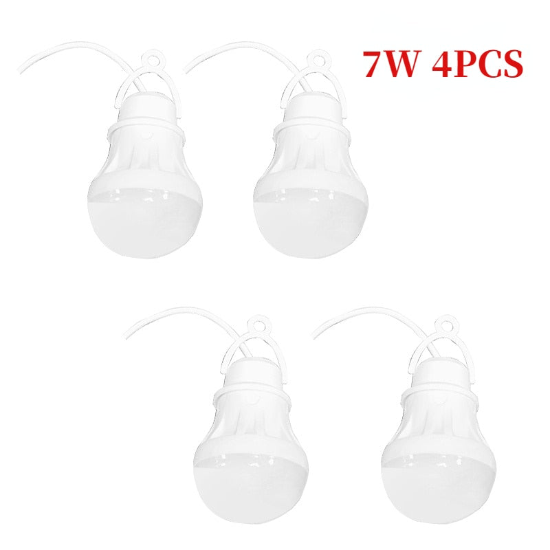 LED Lantern Portable Camping Lamp Mini Bulb 5V USB Power Book Light Reading Student Study Table Lamp Super Birght for Outdoor