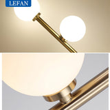 Modern LED floor lamps living room standing lamp bedside lights home deco lighting Nordic bedroom Glass ball fixtures