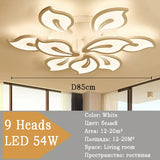 Modern LED Ceiling Chandeliers White For Living Room Bedroom Lamp For Indoor Ceiling Lighting Lamp Home Decoration Fixtures