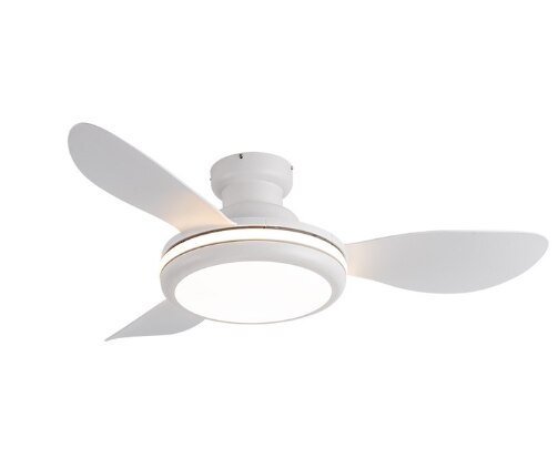 LED Ceiling Lamp Fan With Light DC Lighting Remote Control 220v Lights Modern Bedroom Hanging For Living Room Home Silent Lamps