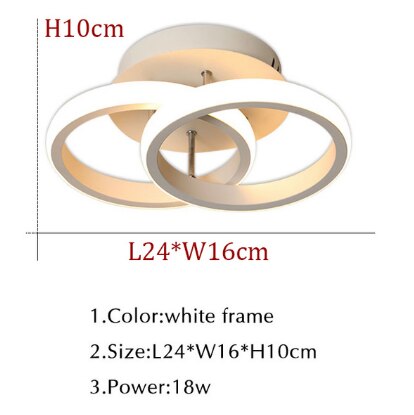 Nordic Modern Led Ceiling Light Hallway Aisle Corridor Light Living room Dining room Kitchen Ceiling Lamp Indoor Light Fixtures