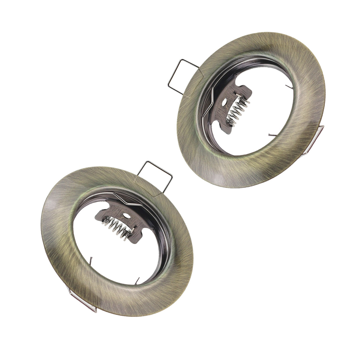 Round Metal Recessed LED Ceiling Downlight Frame Bracket MR16 GU10 Fitting  HousingFixture for  Spot Light