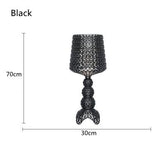 Kartell Kabuki Hollow Floor Lamp Modern Luxury LED Standing Light for Living Room Bedroom Home Decor Acrylic Corner Lighting