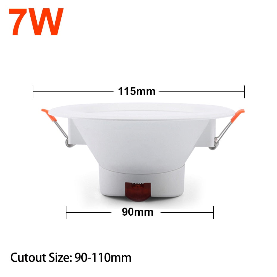 Tuya Smart LED Downlight WiFi LED Ceiling Recessed Down Light Dimmmable Spot Lamp 5W 7W 9W 15W RGB +CW+WW Changeable Work Alexa