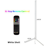 RGB LED Floor Lamp Living room Corner Lamp Smart APP Remote Control Modern Atmospheric Standing Stand Light Christmas Decor