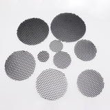 23 - 109mm LED Light Lamp Shade Hood Downlight Spotlight Round Honeycomb Net Cover Black Anti-glare Anti-dazzling Light Aluminum