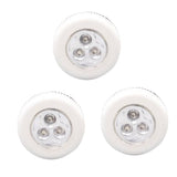 Mini LED Touch Control Night Light Wardrobe Bedroom Stairs Kitchen Wireless LED Cabinet Light Battery Powered Closet Wall Light