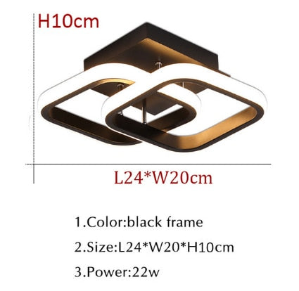 Nordic Modern Led Ceiling Light Hallway Aisle Corridor Light Living room Dining room Kitchen Ceiling Lamp Indoor Light Fixtures