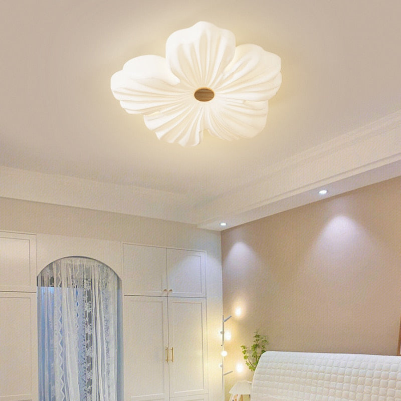 Modern Flower Shape Led Ceiling Lights For Living Room Bedroom Kitchen Island LED Ceiling Lamps Indoor Decoration Lighting Lamp